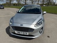 USED 2017 67 FORD FIESTA 1.0T EcoBoost Titanium Hatchback 5dr Petrol Manual Euro 6 (s/s) (100 ps) USB CRUISE PARKING SENSORS
