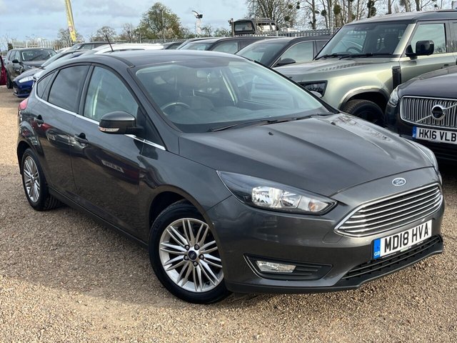 FORD FOCUS 1.0T ECOBOOST ZETEC EDITION EURO 6 S S 5DR 2018 78000 GREY...