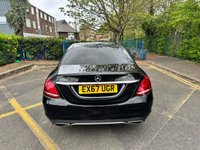 USED 2017 67 MERCEDES-BENZ C-CLASS 2.0 C350e 6.4kWh Sport Saloon 4dr Petrol Plug-in Hybrid G-Tronic+ Euro 6 (s/s) (293 ps) Cream Leather Seats, Heated Seats, Reverse Camera