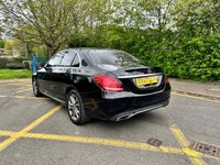 USED 2017 67 MERCEDES-BENZ C-CLASS 2.0 C350e 6.4kWh Sport Saloon 4dr Petrol Plug-in Hybrid G-Tronic+ Euro 6 (s/s) (293 ps) Cream Leather Seats, Heated Seats, Reverse Camera