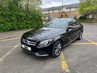 USED 2017 67 MERCEDES-BENZ C-CLASS 2.0 C350e 6.4kWh Sport Saloon 4dr Petrol Plug-in Hybrid G-Tronic+ Euro 6 (s/s) (293 ps) Cream Leather Seats, Heated Seats, Reverse Camera