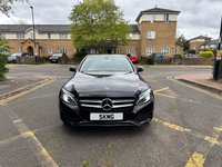 USED 2017 67 MERCEDES-BENZ C-CLASS 2.0 C350e 6.4kWh Sport Saloon 4dr Petrol Plug-in Hybrid G-Tronic+ Euro 6 (s/s) (293 ps) Cream Leather Seats, Heated Seats, Reverse Camera