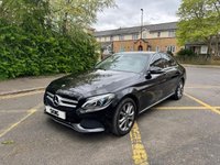 USED 2017 67 MERCEDES-BENZ C-CLASS 2.0 C350e 6.4kWh Sport Saloon 4dr Petrol Plug-in Hybrid G-Tronic+ Euro 6 (s/s) (293 ps) Cream Leather Seats, Heated Seats, Reverse Camera
