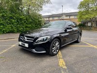 USED 2017 67 MERCEDES-BENZ C-CLASS 2.0 C350e 6.4kWh Sport Saloon 4dr Petrol Plug-in Hybrid G-Tronic+ Euro 6 (s/s) (293 ps) Cream Leather Seats, Heated Seats, Reverse Camera