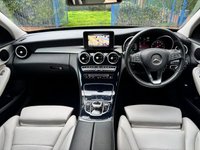 USED 2017 67 MERCEDES-BENZ C-CLASS 2.0 C350e 6.4kWh Sport Saloon 4dr Petrol Plug-in Hybrid G-Tronic+ Euro 6 (s/s) (293 ps) Cream Leather Seats, Heated Seats, Reverse Camera