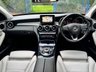 USED 2017 67 MERCEDES-BENZ C-CLASS 2.0 C350e 6.4kWh Sport Saloon 4dr Petrol Plug-in Hybrid G-Tronic+ Euro 6 (s/s) (293 ps) Cream Leather Seats, Heated Seats, Reverse Camera