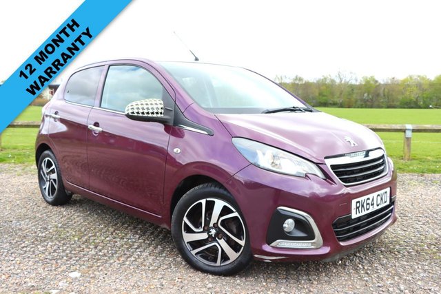 View our Peugeot 108 1.2 VTi PureTech Allure Hatchback 5dr Petrol Manual Euro 5 (82 ps)