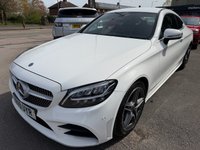 USED 2019 19 MERCEDES-BENZ C-CLASS 2.0 C220d AMG Line Coupe 2dr Diesel G-Tronic+ Euro 6 (s/s) (194 ps) 194PS Auto ULEZ Sleek Coupe Econ