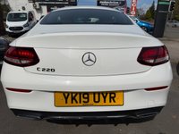 USED 2019 19 MERCEDES-BENZ C-CLASS 2.0 C220d AMG Line Coupe 2dr Diesel G-Tronic+ Euro 6 (s/s) (194 ps) 194PS Auto ULEZ Sleek Coupe Econ