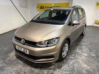 USED 2017 17 VOLKSWAGEN TOURAN 1.2 TSI S MPV 5dr Petrol Manual Euro 6 (s/s) (110 ps) SERVICE HISTORY-7 SEATS-DAB C/D RADIO-AIR CONDTIONING-REMOTE LOCKING-ABS