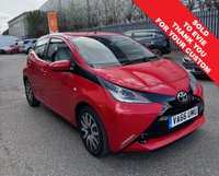 USED 2017 66 TOYOTA AYGO 1.0 VVT-i x-play Hatchback 5 Door Petrol Manual Euro 6 (68 ps) &pound;20 TAX 1 PREVIOUS OWNER JAN 27 MOT