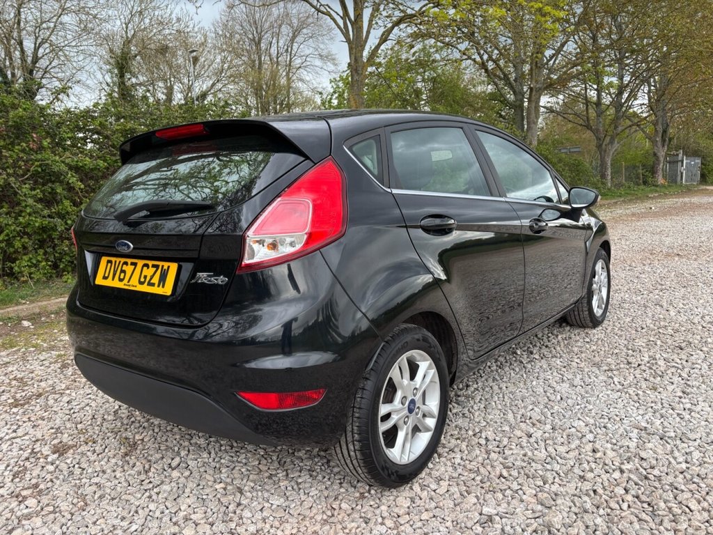 USED 2017 67 FORD FIESTA 1.25 Zetec Hatchback 5dr Petrol Manual Euro 6 (82 ps) &pound;ZERO DEPOSIT FINANCE
