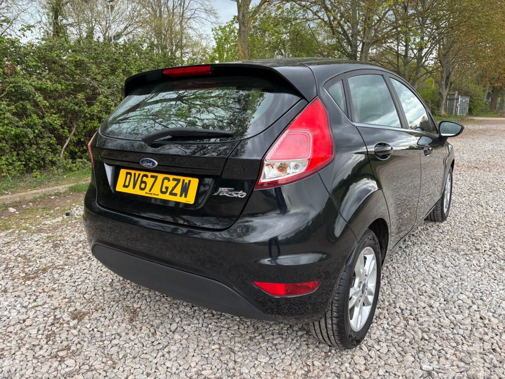 USED 2017 67 FORD FIESTA 1.25 Zetec Hatchback 5dr Petrol Manual Euro 6 (82 ps) &pound;ZERO DEPOSIT FINANCE