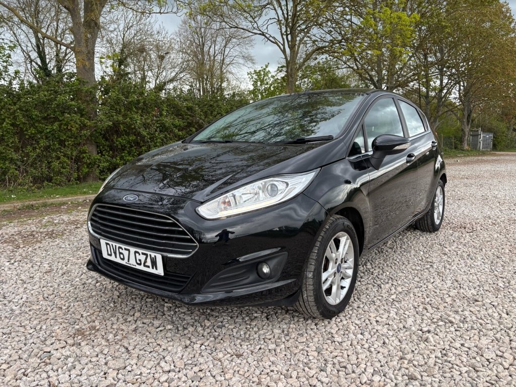 USED 2017 67 FORD FIESTA 1.25 Zetec Hatchback 5dr Petrol Manual Euro 6 (82 ps) &pound;ZERO DEPOSIT FINANCE
