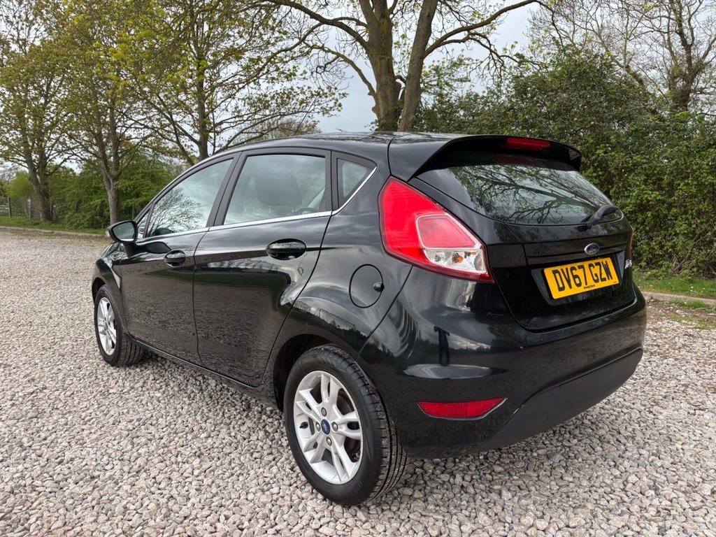 USED 2017 67 FORD FIESTA 1.25 Zetec Hatchback 5dr Petrol Manual Euro 6 (82 ps) &pound;ZERO DEPOSIT FINANCE