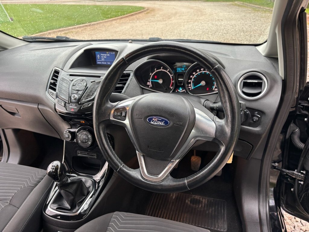 USED 2017 67 FORD FIESTA 1.25 Zetec Hatchback 5dr Petrol Manual Euro 6 (82 ps) &pound;ZERO DEPOSIT FINANCE