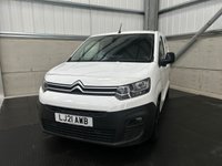 USED 2021 21 CITROEN BERLINGO 1.5 BLUEHDI 100PS 1000 DRIVER M SWB L1 - NO VAT 