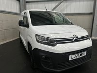 USED 2021 21 CITROEN BERLINGO 1.5 BLUEHDI 100PS 1000 DRIVER M SWB L1 - NO VAT 