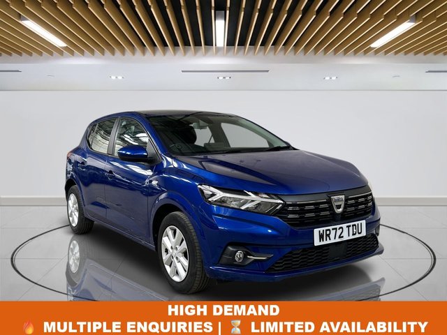 View our Dacia Sandero range