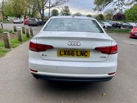 USED 2016 66 AUDI A4 1.4 TFSI Sport Saloon 4dr Petrol Manual Euro 6 (s/s) (150 ps) ULEZ Complaint Audi A4 That Has Had 1 Former Keeper And Comes With Full Service History !