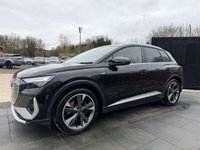 USED 2022 22 AUDI Q4 E-TRON 35 S line SUV 5dr Electric Auto 55kWh (170 ps) FRONT AND REAR SENSORS USB