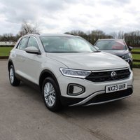 USED 2023 23 VOLKSWAGEN T-ROC 1.0 TSI Life SUV 5dr Petrol Manual Euro 6 (s/s) (110 ps) APPLE CARPLAY ANDROID AUTO SENSORS
