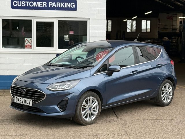 2022 22 Ford Fiesta 1.0T EcoBoost MHEV Titanium Hatchback 5dr Petrol Hybrid Manual Euro 6 (s/s) (125 ps)