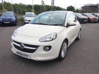 USED 2018 68 VAUXHALL ADAM 1.4i GLAM Hatchback 3dr Petrol Manual Euro 6 (87 ps) **CLEARANCE VEHICLE**