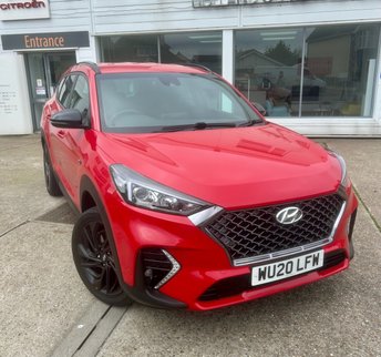 2020 HYUNDAI TUCSON 1.6 T-GDi N Line SUV 5dr Petrol DCT Euro 6 (s/s) (177 ps) &pound;15295.00