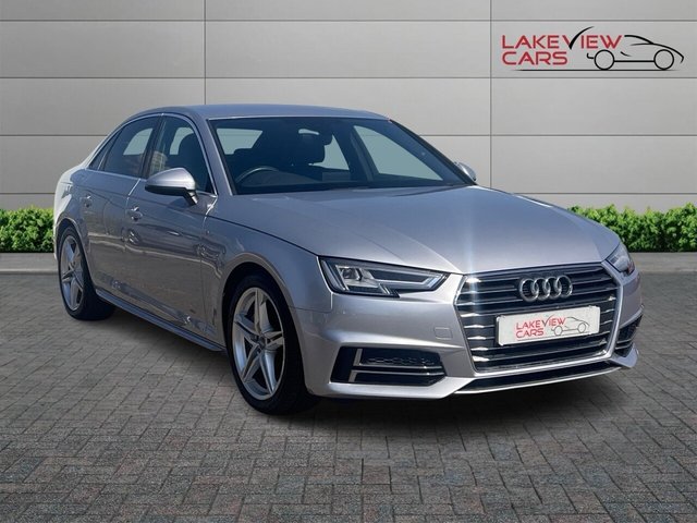 View our Audi A4 2.0 TDI S line Saloon 4dr Diesel S Tronic Euro 6 (s/s) (190 ps)