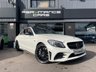 USED 2018 68 MERCEDES-BENZ C-CLASS 3.0 C43 V6 AMG (Premium Plus) Saloon 4dr Petrol G-Tronic+ 4MATIC Euro 6 (s/s) (390 ps) 