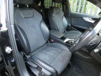 USED 2023 72 AUDI A4 2.0 TFSI 35 S line 4d S Tronic 150 S/S 1 OWNER FROM NEW, FULL AUDI SERVICE HISTORY, VIRTUAL COCKPIT (DIGITAL DASH), REAR VIEW CAMERA, SAT NAV, HEATED FRONT SEATS, AUDI SMART PHONE FOR WIRELESS APPLE CAR PLAY & ANDROID AUTO, 19 INCH ALLOYS, DAB RADIO, CRUISE CONTROL & SPEED LIMITER, SWEEPING INDICATORS, BLUETOOTH, FRONT & REAR PARKING SENSORS, ELECTRIC FOLDING HEATED MIRRORS, PRIVACY GLASS, S TRONIC AUTOMATIC, LEATHER ALCANTARA, SPORT SEATS, CLIMATE CONTROL, LIGHT & RAIN SENSORS, DRIVE SELECT, TIPTRONIC MFSW, AUTO HOLD, ISO FIX