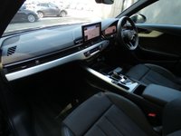 USED 2023 72 AUDI A4 2.0 TFSI 35 S line 4d S Tronic 150 S/S 1 OWNER FROM NEW, FULL AUDI SERVICE HISTORY, VIRTUAL COCKPIT (DIGITAL DASH), REAR VIEW CAMERA, SAT NAV, HEATED FRONT SEATS, AUDI SMART PHONE FOR WIRELESS APPLE CAR PLAY & ANDROID AUTO, 19 INCH ALLOYS, DAB RADIO, CRUISE CONTROL & SPEED LIMITER, SWEEPING INDICATORS, BLUETOOTH, FRONT & REAR PARKING SENSORS, ELECTRIC FOLDING HEATED MIRRORS, PRIVACY GLASS, S TRONIC AUTOMATIC, LEATHER ALCANTARA, SPORT SEATS, CLIMATE CONTROL, LIGHT & RAIN SENSORS, DRIVE SELECT, TIPTRONIC MFSW, AUTO HOLD, ISO FIX