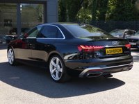 USED 2023 72 AUDI A4 2.0 TFSI 35 S line 4d S Tronic 150 S/S 1 OWNER FROM NEW, FULL AUDI SERVICE HISTORY, VIRTUAL COCKPIT (DIGITAL DASH), REAR VIEW CAMERA, SAT NAV, HEATED FRONT SEATS, AUDI SMART PHONE FOR WIRELESS APPLE CAR PLAY & ANDROID AUTO, 19 INCH ALLOYS, DAB RADIO, CRUISE CONTROL & SPEED LIMITER, SWEEPING INDICATORS, BLUETOOTH, FRONT & REAR PARKING SENSORS, ELECTRIC FOLDING HEATED MIRRORS, PRIVACY GLASS, S TRONIC AUTOMATIC, LEATHER ALCANTARA, SPORT SEATS, CLIMATE CONTROL, LIGHT & RAIN SENSORS, DRIVE SELECT, TIPTRONIC MFSW, AUTO HOLD, ISO FIX