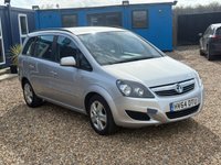 USED 2014 64 VAUXHALL ZAFIRA 1.8 16V Exclusiv MPV 5dr Petrol Manual Euro 5 (120 ps) 