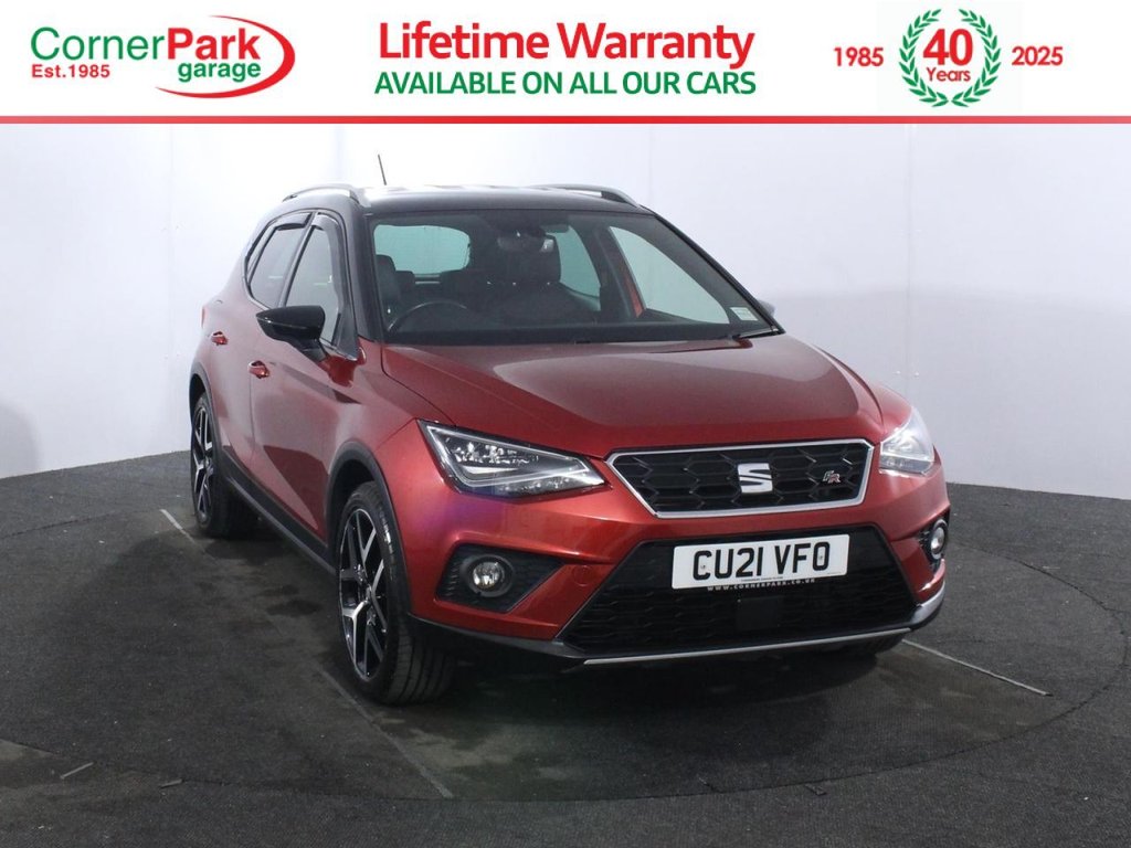 USED 2021 21 SEAT ARONA 1.0 TSI FR Sport SUV 5dr Petrol DSG Euro 6 (s/s) (110 ps) 