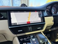 USED 2018 18 PORSCHE CAYENNE 4.0T V8 Turbo SUV 5dr Petrol TiptronicS 4WD Euro 6 (s/s) (550 ps) Porsche Dynamic Chassis Control (PDCC) + Panoramic roof system + Adaptive Cruise Control incl. Emergency Stop Function + Surround View+ Tow bar system with electrically deployable tow ball + Sport Chrono Package incl. mode switch	&pound;774 Lane Change Assist + Smooth-finish leather, two-tone leather interior + Roof rails with matt aluminium look finish + Privacy glass	+ Adaptive sports seat (18-way, electric) with integrated headrests, and memory package