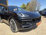 USED 2018 18 PORSCHE CAYENNE 4.0T V8 Turbo SUV 5dr Petrol TiptronicS 4WD Euro 6 (s/s) (550 ps) Porsche Dynamic Chassis Control (PDCC) + Panoramic roof system + Adaptive Cruise Control incl. Emergency Stop Function + Surround View+ Tow bar system with electrically deployable tow ball + Sport Chrono Package incl. mode switch	&pound;774 Lane Change Assist + Smooth-finish leather, two-tone leather interior + Roof rails with matt aluminium look finish + Privacy glass	+ Adaptive sports seat (18-way, electric) with integrated headrests, and memory package