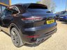 USED 2018 18 PORSCHE CAYENNE 4.0T V8 Turbo SUV 5dr Petrol TiptronicS 4WD Euro 6 (s/s) (550 ps) Porsche Dynamic Chassis Control (PDCC) + Panoramic roof system + Adaptive Cruise Control incl. Emergency Stop Function + Surround View+ Tow bar system with electrically deployable tow ball + Sport Chrono Package incl. mode switch	&pound;774 Lane Change Assist + Smooth-finish leather, two-tone leather interior + Roof rails with matt aluminium look finish + Privacy glass	+ Adaptive sports seat (18-way, electric) with integrated headrests, and memory package