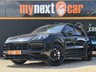 USED 2018 18 PORSCHE CAYENNE 4.0T V8 Turbo SUV 5dr Petrol TiptronicS 4WD Euro 6 (s/s) (550 ps) Porsche Dynamic Chassis Control (PDCC) + Panoramic roof system + Adaptive Cruise Control incl. Emergency Stop Function + Surround View+ Tow bar system with electrically deployable tow ball + Sport Chrono Package incl. mode switch	&pound;774 Lane Change Assist + Smooth-finish leather, two-tone leather interior + Roof rails with matt aluminium look finish + Privacy glass	+ Adaptive sports seat (18-way, electric) with integrated headrests, and memory package