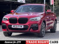 USED 2021 21 BMW X4 20d 2.0 MHT M-Sport xDrive Hybrid 5dr - &pound;4k Extras M-SPORT PRO | TECH PACK | HUD