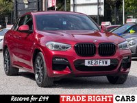 USED 2021 21 BMW X4 20d 2.0 MHT M-Sport xDrive Hybrid 5dr - &pound;4k Extras M-SPORT PRO | TECH PACK | HUD