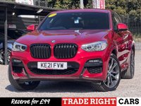 USED 2021 21 BMW X4 20d 2.0 MHT M-Sport xDrive Hybrid 5dr - &pound;4k Extras M-SPORT PRO | TECH PACK | HUD