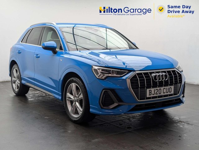 2020 20 AUDI Q3 2.0 Q3 S Line 35 TDI Semi-Auto 5dr CLICK & COLLECT/ HOME DELIVERY