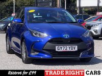 USED 2023 72 TOYOTA YARIS 1.5 VVT-h Icon [E-CVT] Hybrid 5dr - ONE OWNER ONE OWNER | R/CAM | APPLE CP