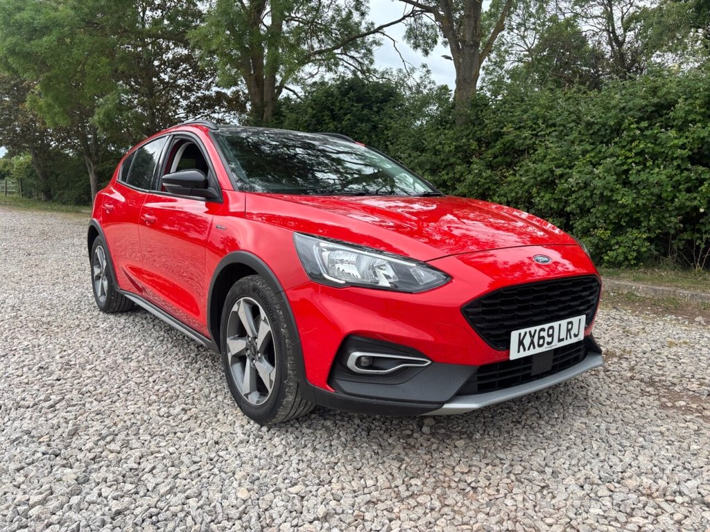 USED 2019 69 FORD FOCUS 1.0T EcoBoost Active Hatchback 5dr Petrol Manual Euro 6 (s/s) (125 ps) &pound;ZERO DEPOSIT FINANCE