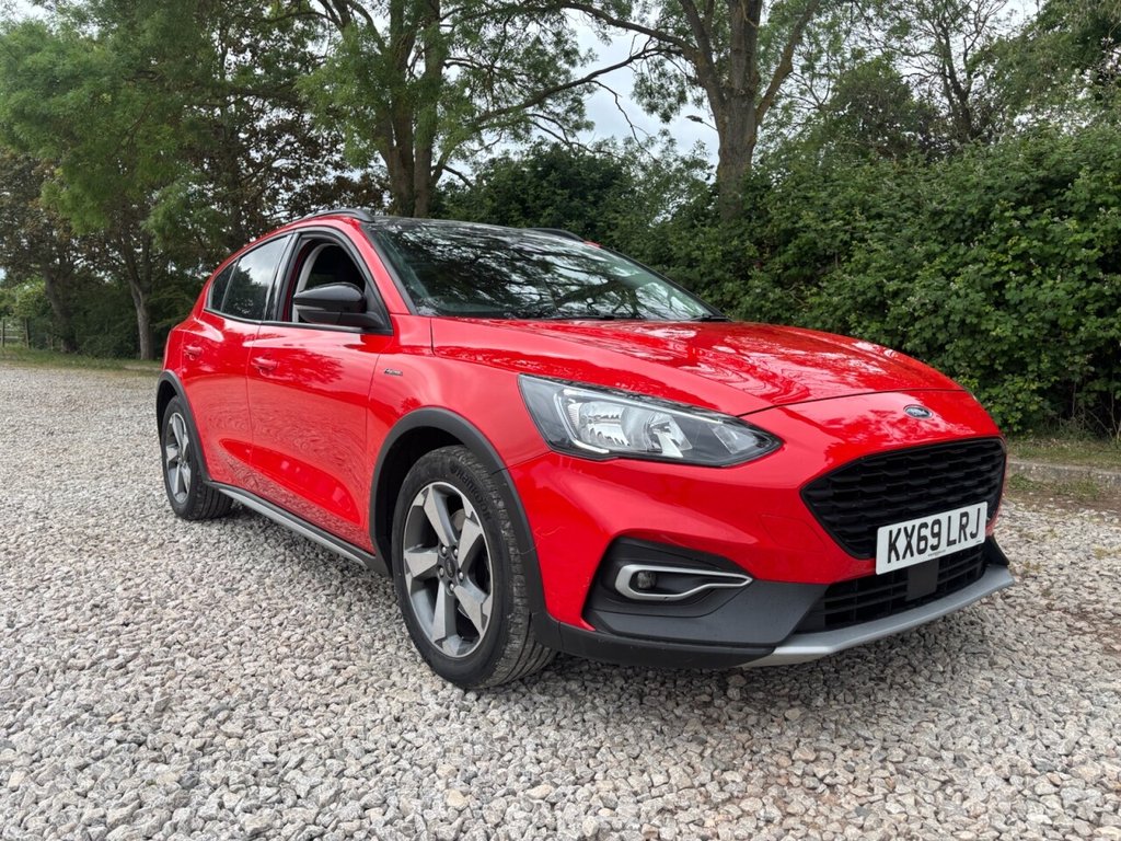 USED 2019 69 FORD FOCUS 1.0T EcoBoost Active Hatchback 5dr Petrol Manual Euro 6 (s/s) (125 ps) &pound;ZERO DEPOSIT FINANCE