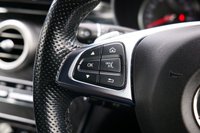 USED 2017 67 MERCEDES-BENZ C-CLASS 2.1 C220d AMG Line Estate 5dr Diesel G-Tronic+ Euro 6 (s/s) (170 ps) OBSIDIAN BLACK METALLIC PAINTWORK + REVERSE CAMERA + HEATED SEATS + NAV