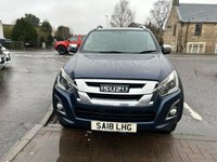 USED 2018 18 ISUZU D-MAX 1.9 TD Utah Pickup Double Cab 4dr Diesel Manual 4WD Euro 6 (164 ps) 1 FORMER KEEPER FROM NEW, EURO 6"NO VAT"