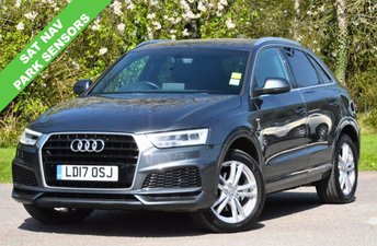 2017 AUDI Q3 1.4 TFSI CoD S line Edition SUV 5dr Petrol S Tronic Euro 6 (s/s) (150 ps) &pound;12499.00